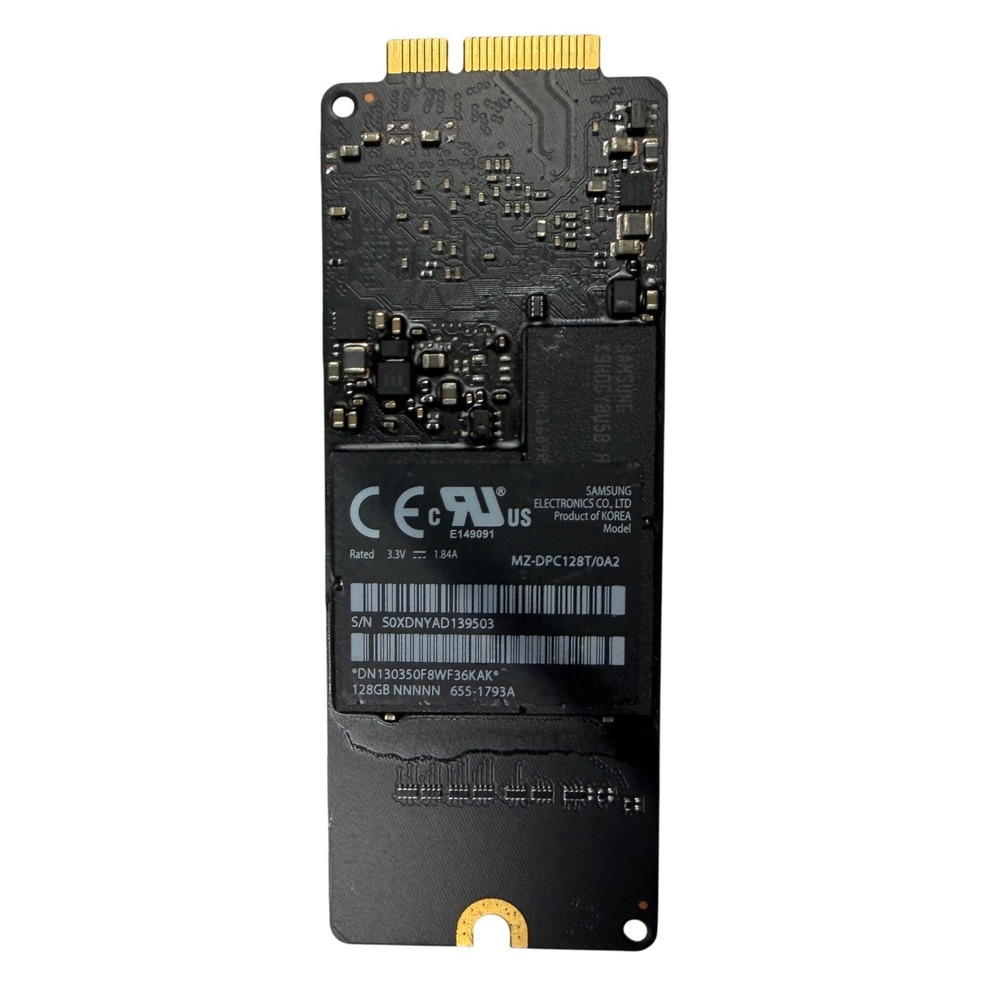 Samsung 128GB SSD MZ-DPC128T/0A2 655-1793A Apple MacBook Pro SSD